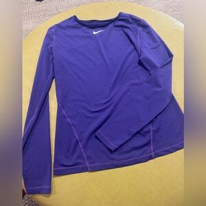 Nike long sleeve workout top